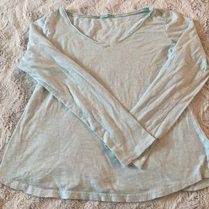 Lightweight burnout long sleeve check shirt